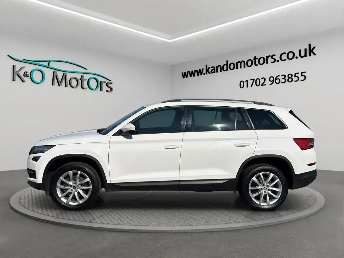 Used Skoda Kodiaq SE 150 HP (110 kW) 2018 White SUV