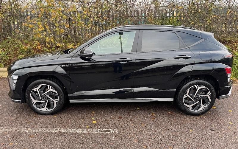 Used Hyundai Kona N Line 120 HP (88 kW) 2024 Abyss black SUV