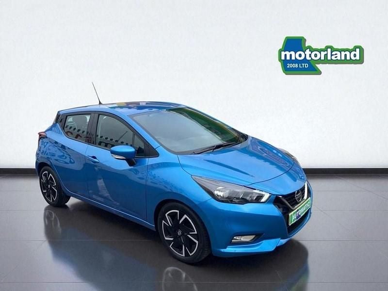 Blue Used 2021 Nissan Micra Acenta Hatchback | £12,999 (Fair price) - Image 1/4