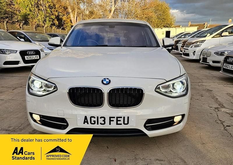 White Used 2025 BMW 116 Hatchback | £7,199 - Image 1/4