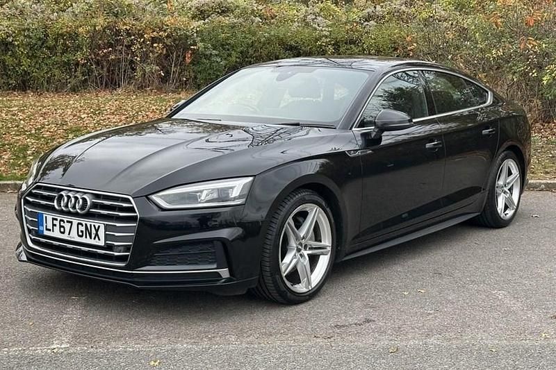 Black Used 2017 Audi A5 Sportback S-Line Hatchback | £15,800 (Fair price) - Image 1/1