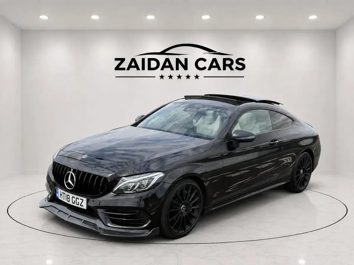 Used Mercedes C250 Premium 2018 Black Coupe
