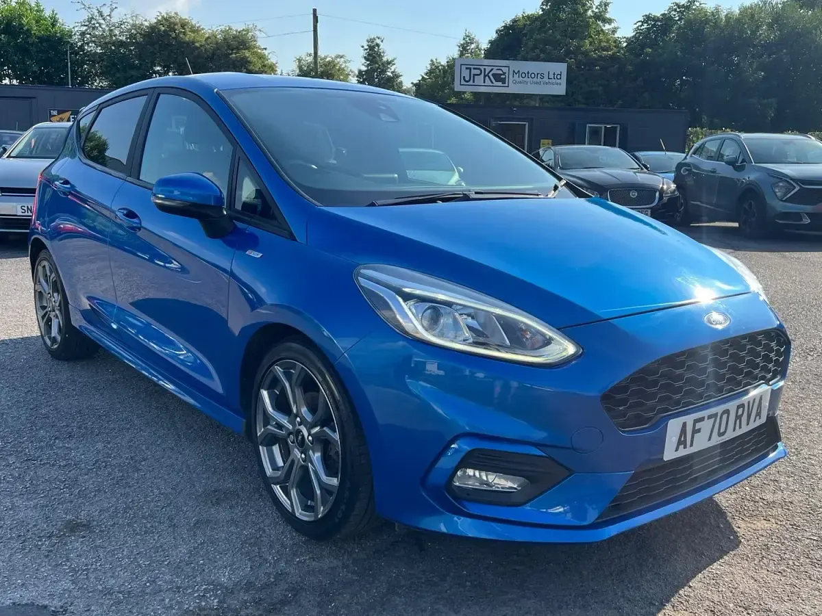Used Ford Fiesta ST-Line 2020 Blue Hatchback