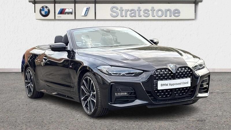 Black Used 2023 BMW 420 M Sport Cabriolet | £43,750 - Image 1/3