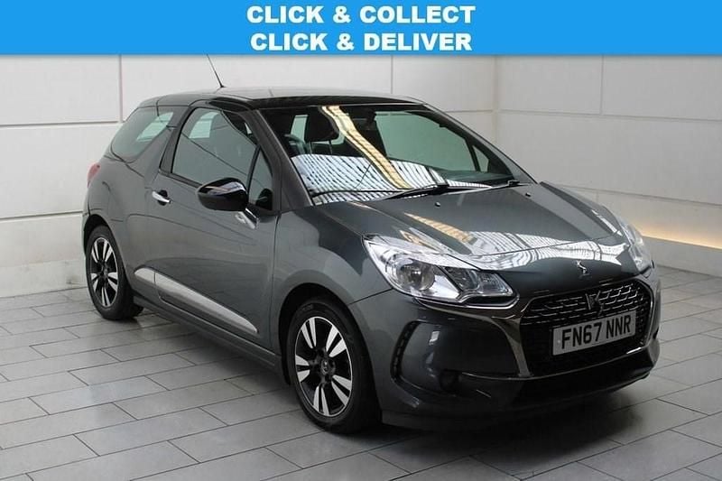 Grey Used 2017 DS Automobiles DS3 Chic Hatchback | £4,900 (Fair price) - Image 1/4