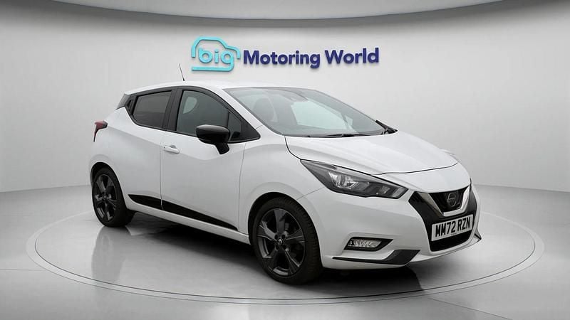 White Used 2022 Nissan Micra S Hatchback | £12,100 (Fair price) - Image 1/4