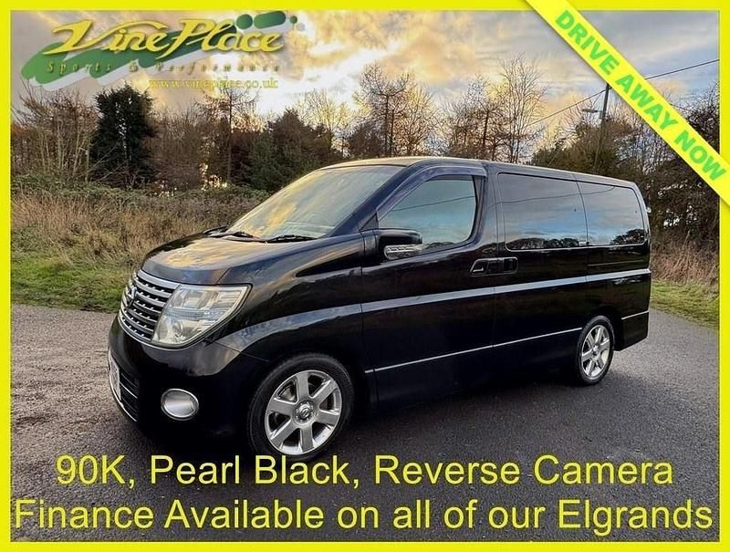 Used Nissan Elgrand 2006 Black MPV