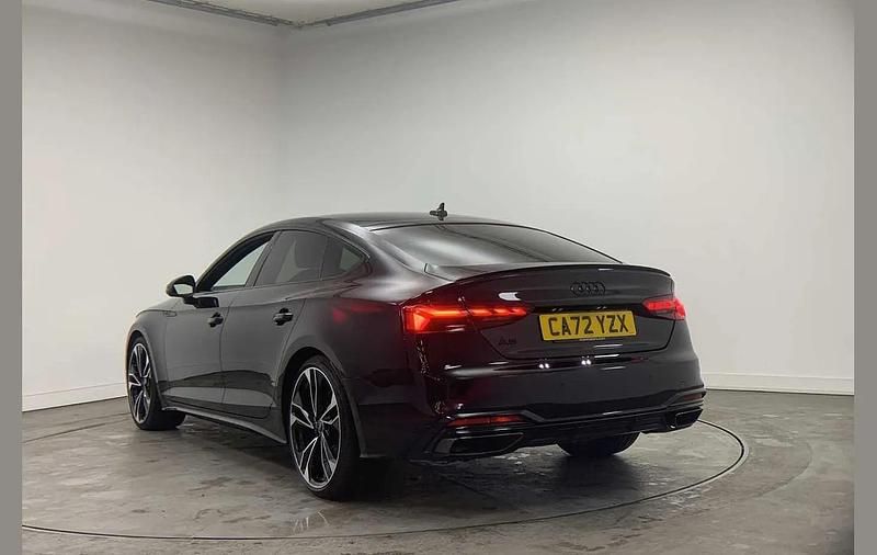 Used Audi A5 Sportback Black Edition 200 HP (147 kW) 2022 Black Hatchback