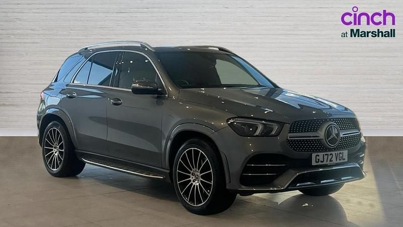 Grey Used 2022 Mercedes GLE400 AMG line SUV | £42,823 (Fair price) - Image 1/4
