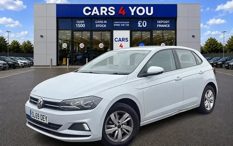 Used VW Polo SE 95 HP (69 kW) 2019 Silver Hatchback