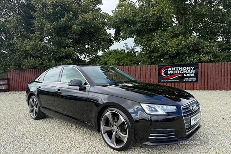 Black Used 2018 Audi A4 Sedan | £9,950 (Fair price) - Image 1/1