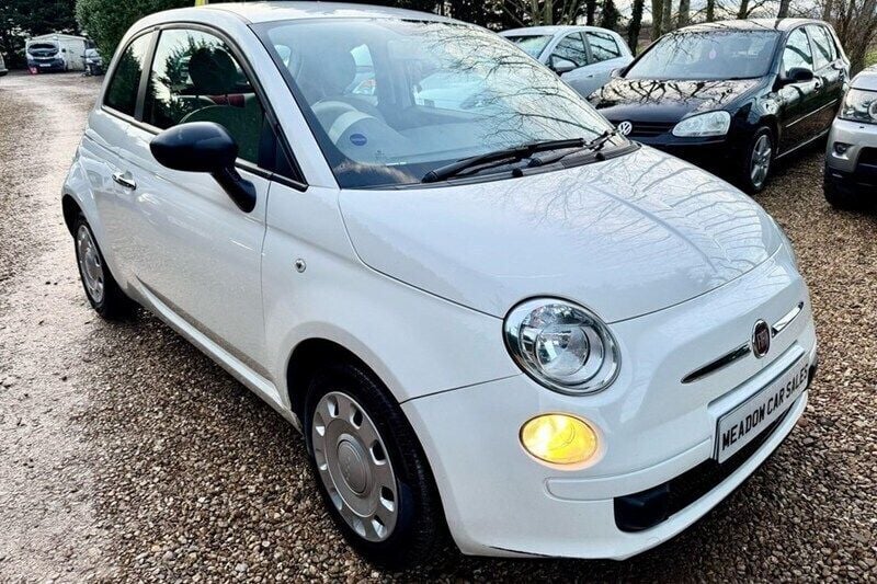 White Used 2012 Fiat 500 Pop Hatchback | £2,950 (Good price) - Image 1/1