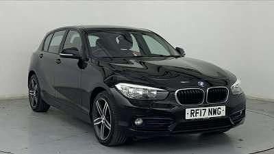 Sapphire black Used 2017 BMW 118 Sport Line Hatchback | £8,475 (Super price) - Image 1/4