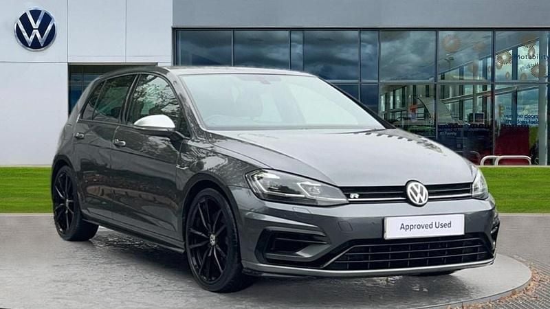 Grey Used 2018 VW Golf VII R Hatchback | £20,261 (Fair price) - Image 1/4