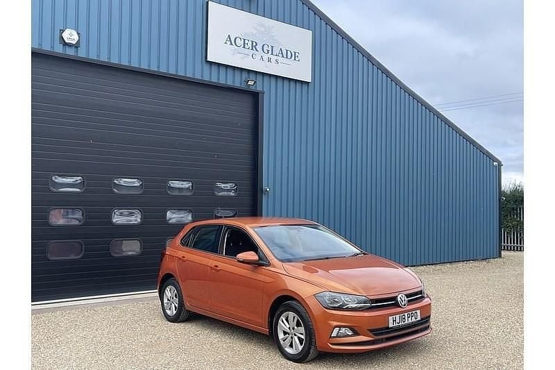 Orange Used 2018 VW Polo SE Hatchback | £9,990 (Fair price) - Image 1/4