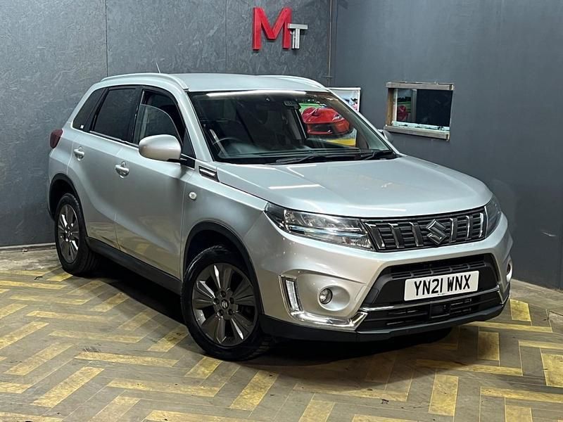 Silver Used 2021 Suzuki Vitara SZ-T SUV | £10,990 (Super price) - Image 1/4