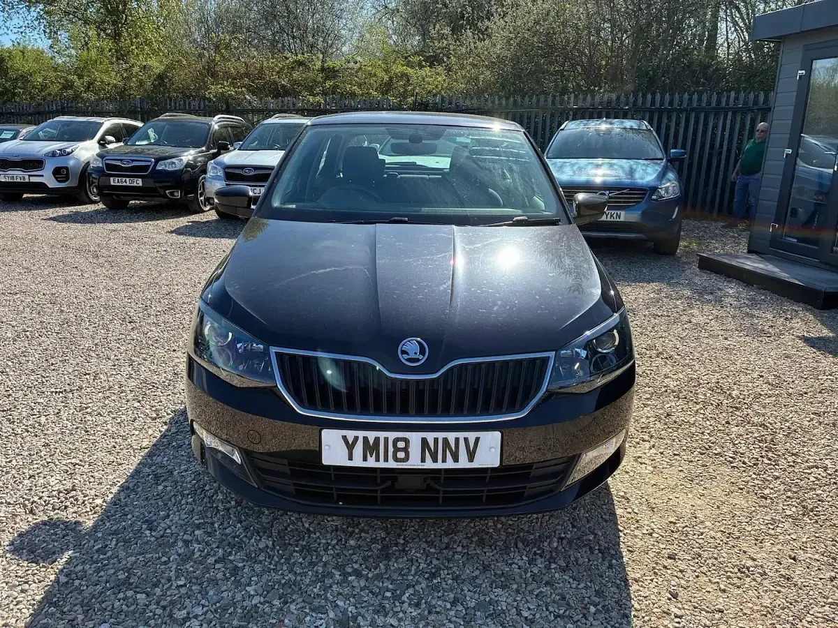Used Skoda Fabia SE L 95 HP (69 kW) 2018 Black Hatchback