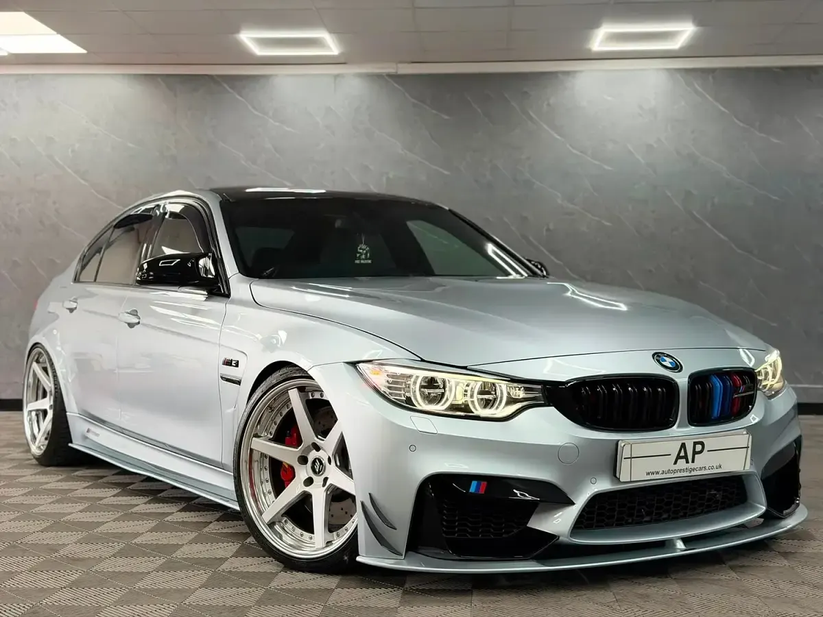 Used BMW M3 M Performance 424 HP (311 kW) 2016 Blue Sedan