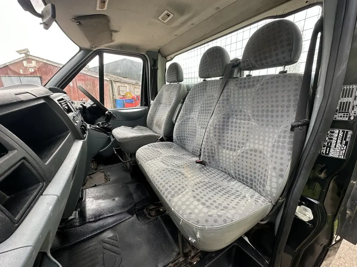 Used Ford Transit 100 HP (73 kW) 2007 Black Cabriolet