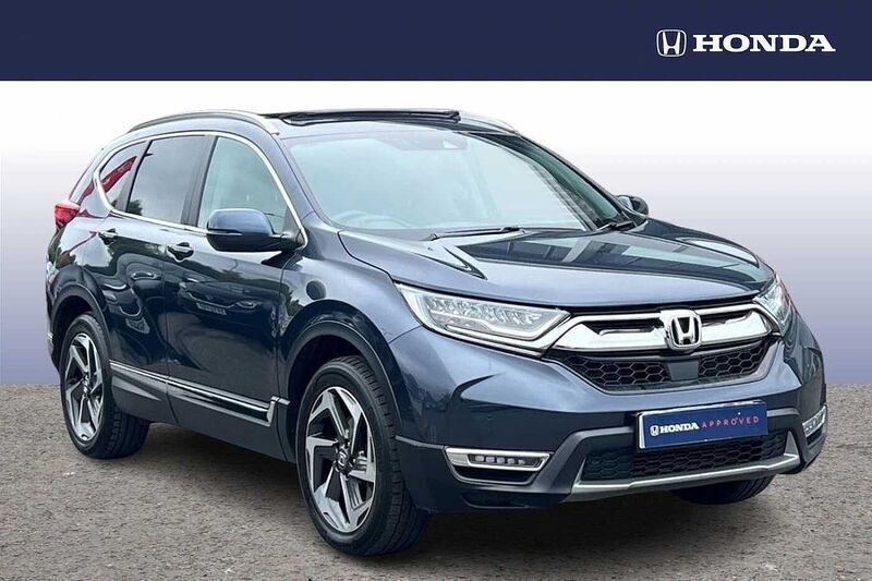 Cosmic blue Used 2019 Honda CR-V EX SUV | £18,823 (Good price) - Image 1/4