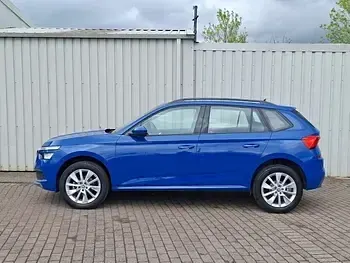 Used Skoda Kamiq SE 95 HP (69 kW) 2022 Blue SUV