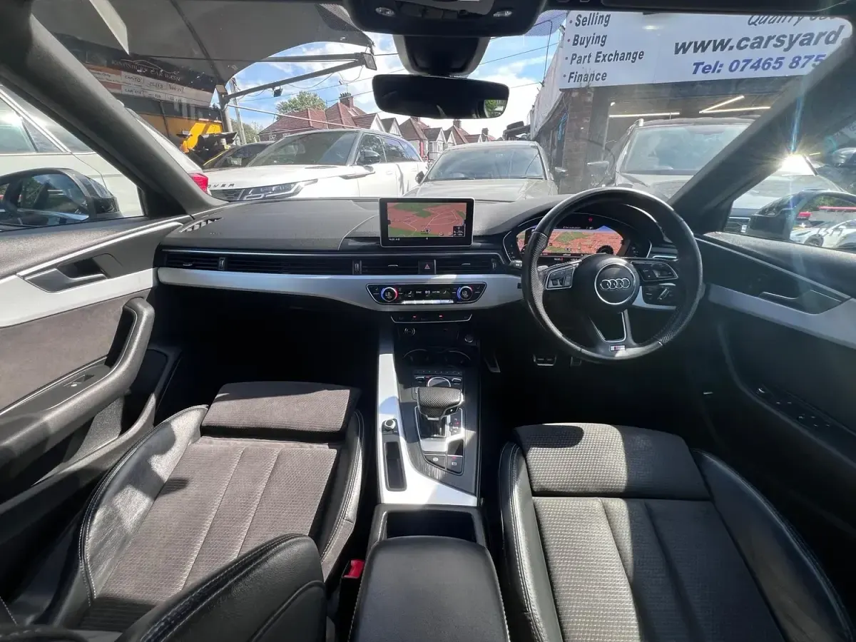 Used Audi A4 S-Line 2019 Black Sedan