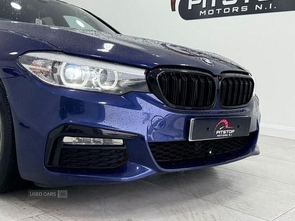 Used BMW 520 M Sport 2018 Blue Sedan