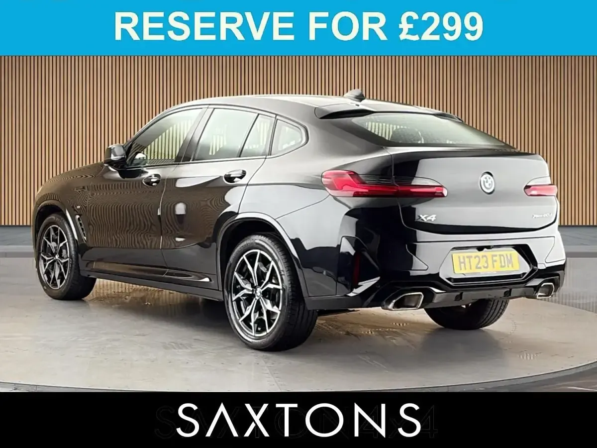 Used BMW X4 M Sport 190 HP (139 kW) 2023 Black SUV