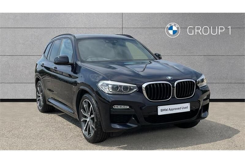 Carbon black Used 2018 BMW X3 M Sport SUV | £25,758 (Fair price) - Image 1/4
