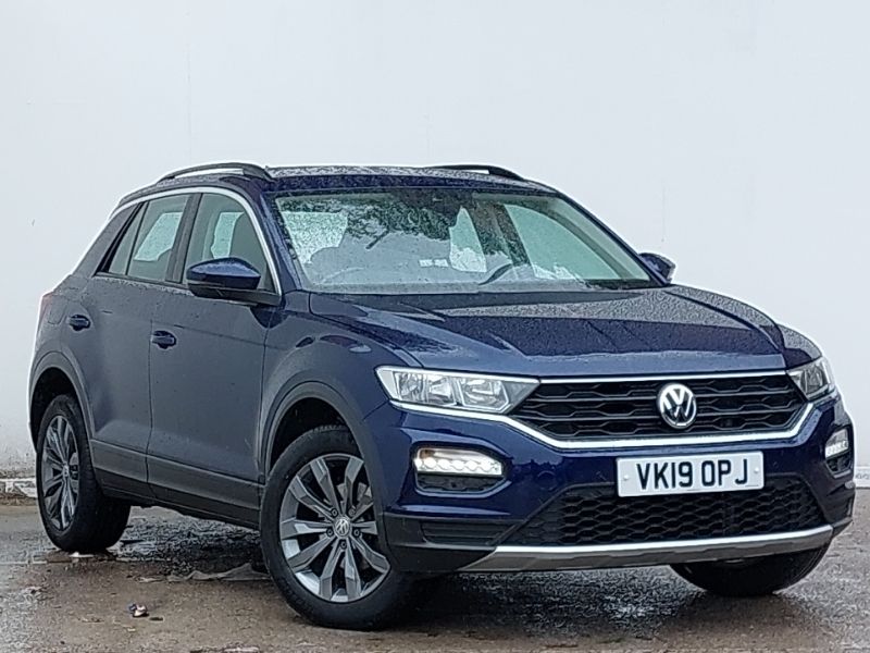 Blue Used 2019 VW T-Roc SE SUV | £14,998 (Fair price) - Image 1/4