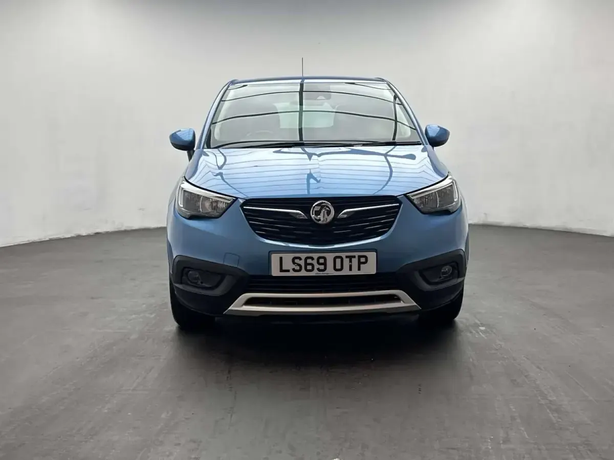 Used Vauxhall Crossland X Elite 110 HP (80 kW) 2019 Blue SUV