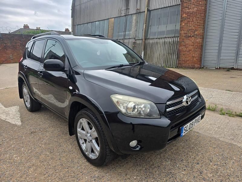 Black Used 2009 Toyota RAV4 SR SUV | £1,995 (A bit pricey) - Image 1/4