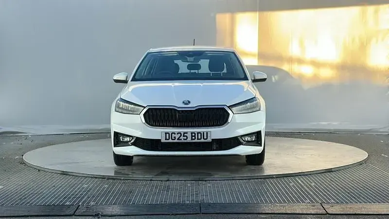 Used Skoda Fabia SE 116 HP (85 kW) 2025 White Hatchback