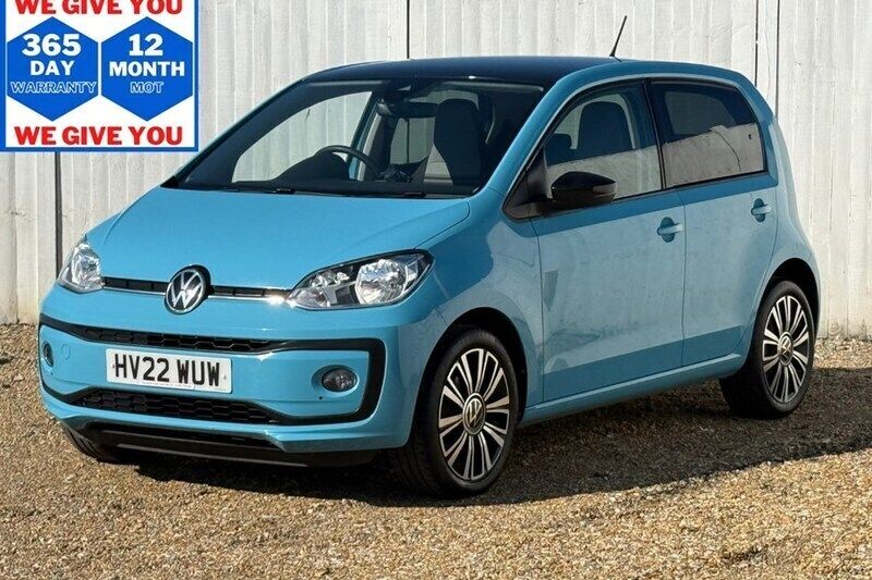 Blue Used 2022 VW up! Black Edition Hatchback | £12,299 (Fair price) - Image 1/1