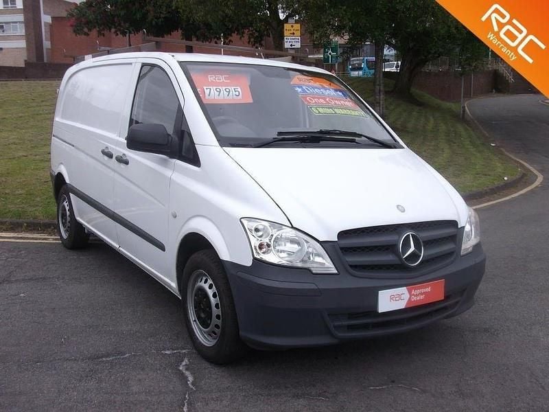 White Used 2012 Mercedes Vito Van | £5,995 (Fair price) - Image 1/4