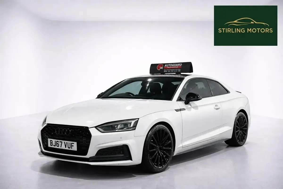 Used Audi A5 S-Line 2017 White Coupe