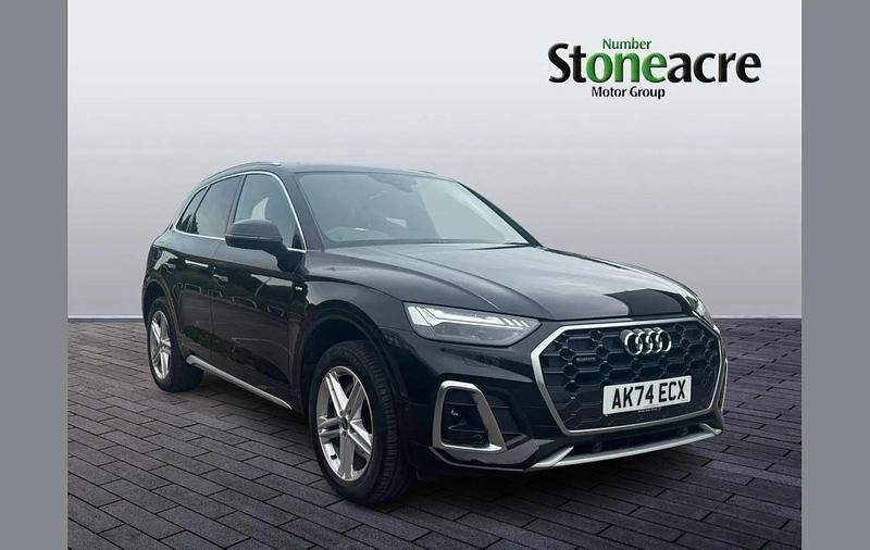 Black Used 2024 Audi Q5 S-Line SUV | £37,995 (Fair price) - Image 1/4