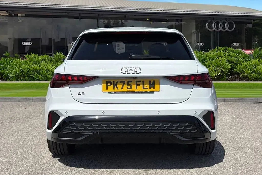 Used Audi A3 S-Line 116 HP (85 kW) 2025 White Hatchback