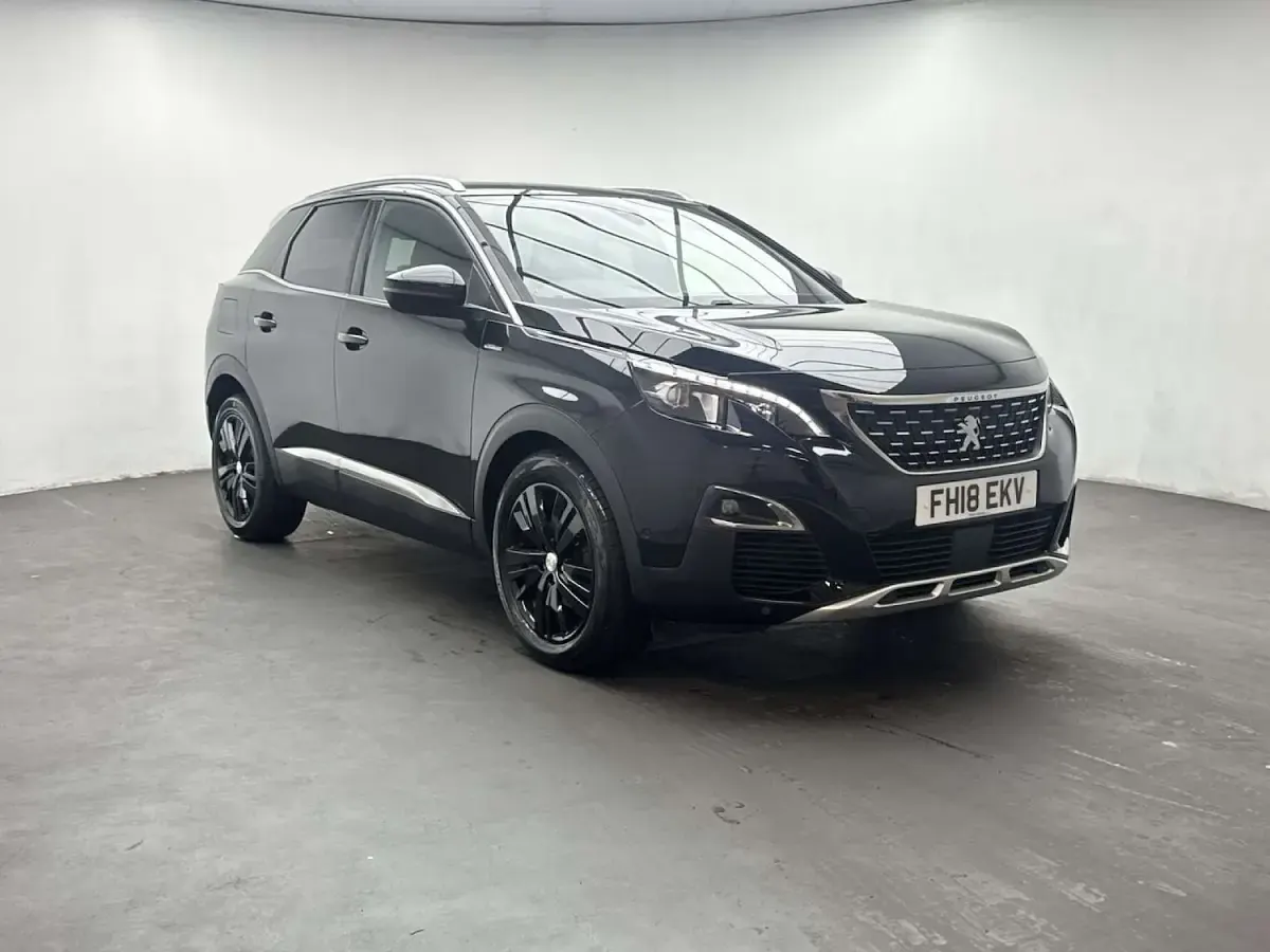 Used Peugeot 3008 GT-line 2018 Black SUV