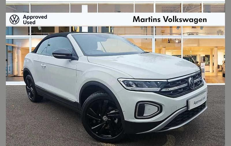 New VW T-Roc Cabriolet Style 148 HP (108 kW) 2025 White Cabriolet