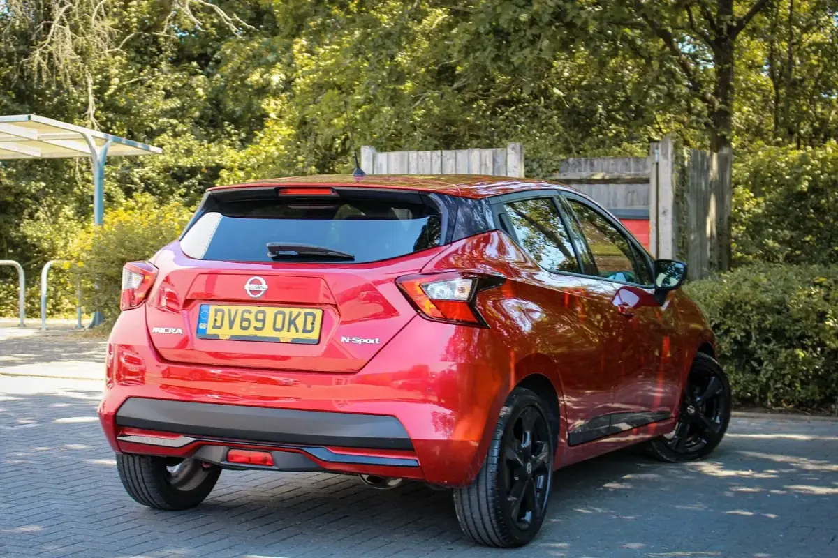 Used Nissan Micra 2019 Red Hatchback