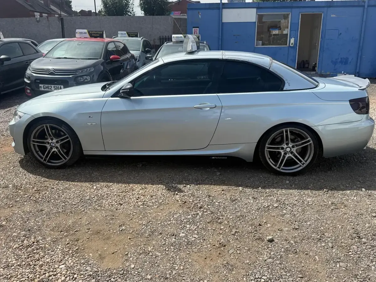 Used BMW 320 Cabriolet Sport Line 2012 Blue Cabriolet