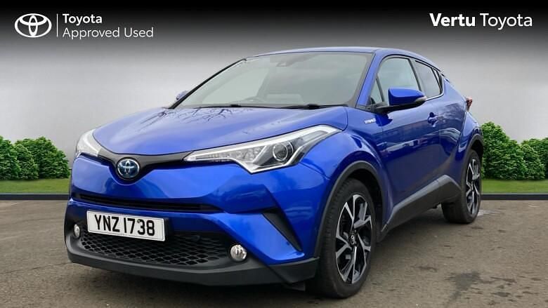 Used Toyota C-HR Design 122 HP (89 kW) 2018 Blue SUV