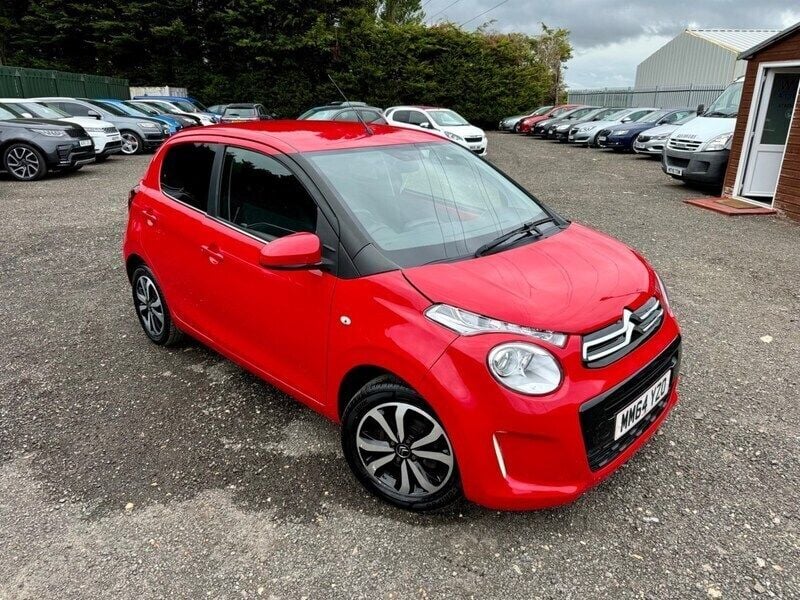 Red Used 2015 Citroën C1 Flair Hatchback | £3,999 (Good price) - Image 1/4