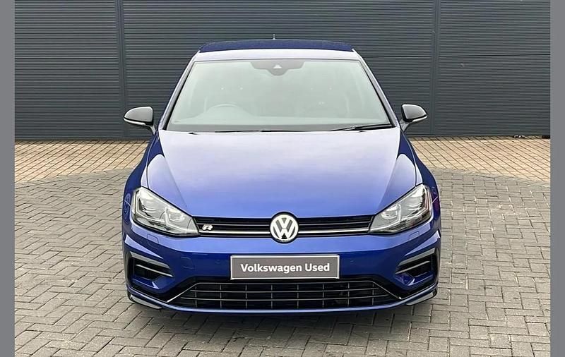 Used VW Golf VII R 296 HP (217 kW) 2019 Blue Hatchback