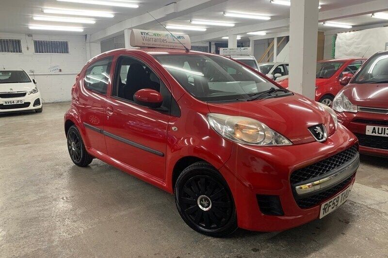 Red Used 2010 Peugeot 107 Hatchback | £3,995 (Fair price) - Image 1/1