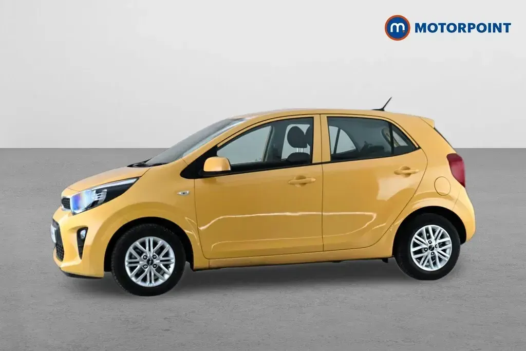 Used Kia Picanto 2021 Yellow Hatchback