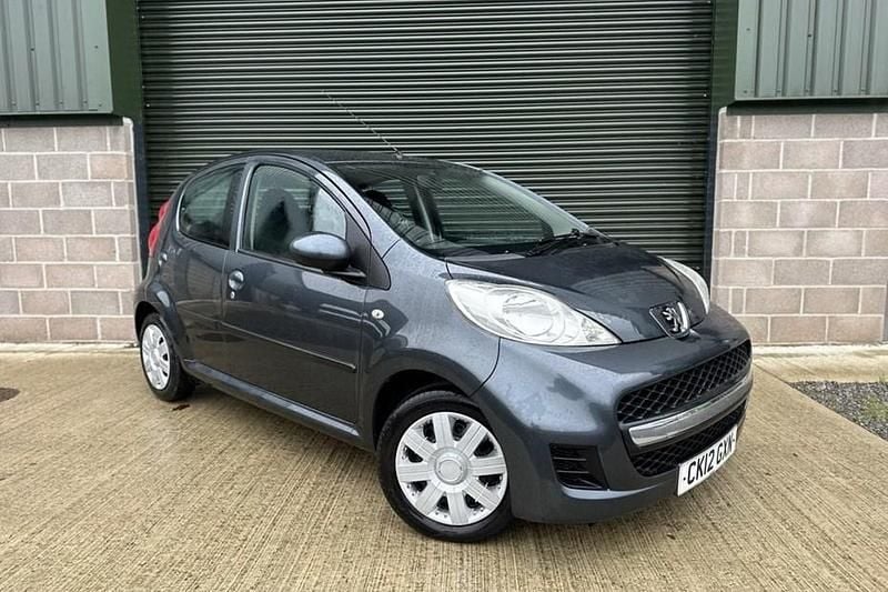 Grey Used 2012 Peugeot 107 Hatchback | £1,990 (Fair price) - Image 1/1
