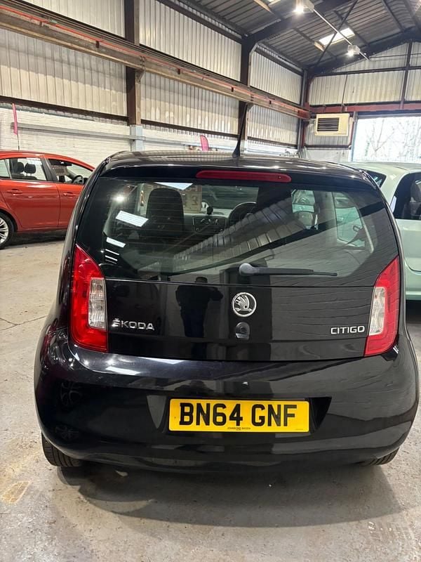 Used Skoda Citigo Elegance 75 HP (55 kW) 2014 Black Hatchback