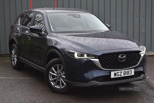 Blue Used 2022 Mazda CX-5 SUV | £18,195 (Good price) - Image 1/4